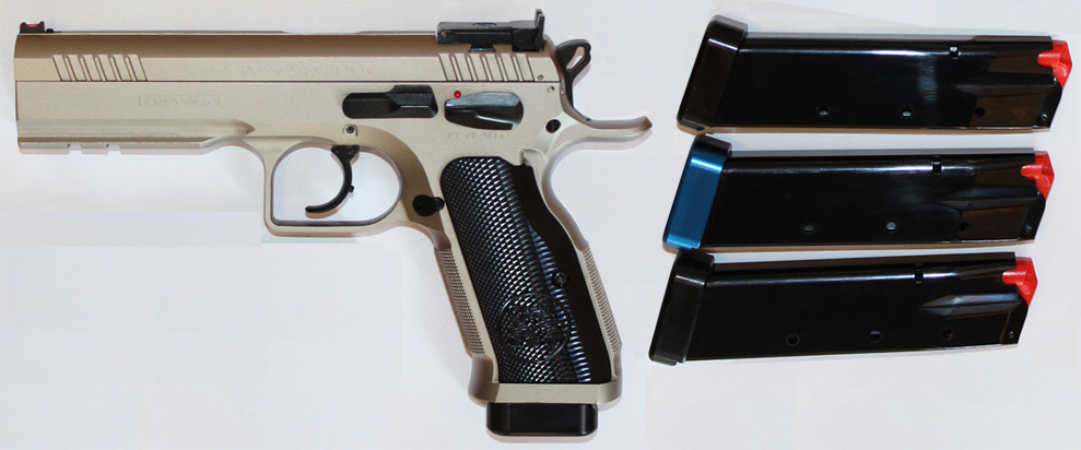 Pistolet TANFOGLIO STOCK III SPECIAL Custom TLGS II - Cliquer pour agrandir