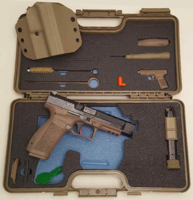 Pistolet CANIK TP-9 SFX METE FDE