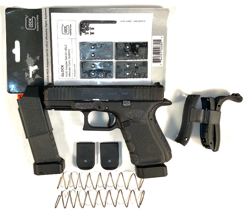 Pistolet Glock 19 GEN 5 MOS (arme occasion, Très Bon Etat)
