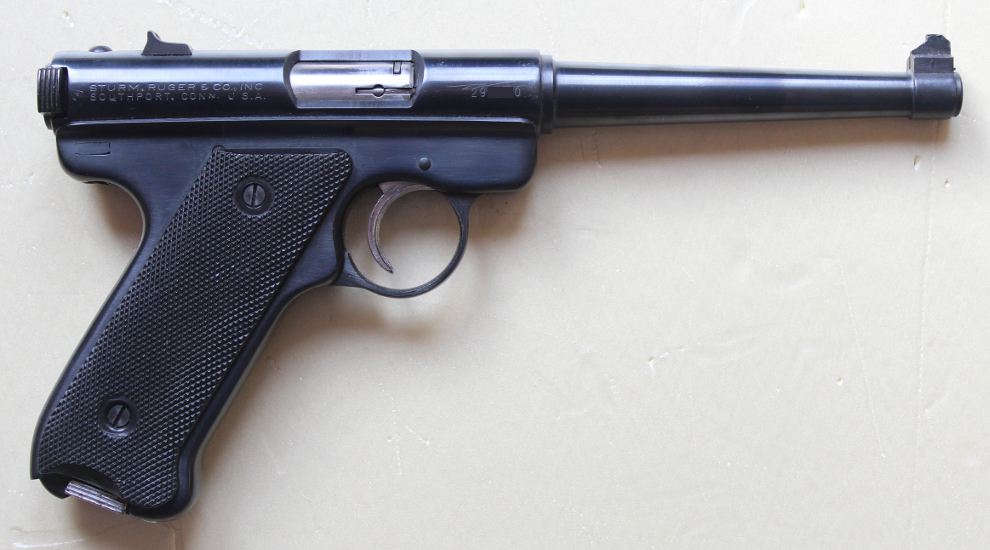 Pistolet RUGER MK I (arme occasion) - Cliquer pour agrandir
