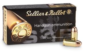 Munitions Sellier Bellot 45 ACP FMJ 