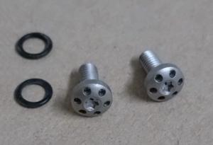                     Vis de Plaquettes à têtes Bombées Torx pour pistolets CZ - Argent
