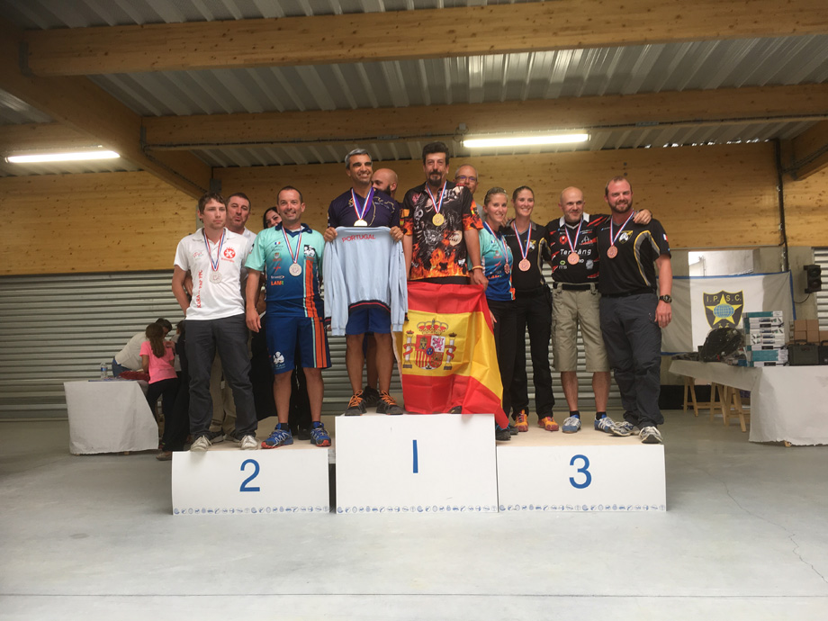 Podiums Classement par équipes en Division Production - CDF 2017 TSV  Chteauroux