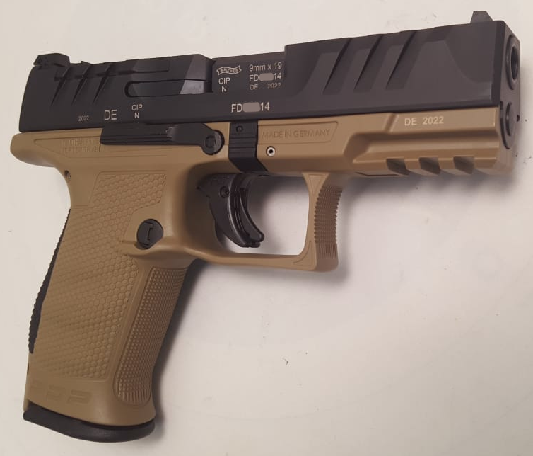 Pistolet WALTHER PDP COMPACT 4'' FDE