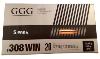 Munitions SIERRA 308 W 168 gr HPBT Match (en boite de 20) - PROMOTION