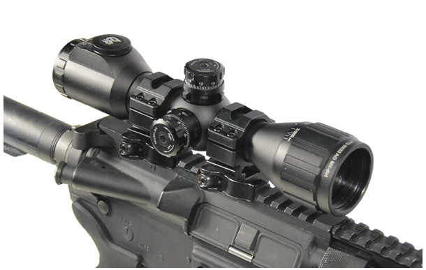 Lunette de Tir leapers UTG 6x32 Ao Compact pour AR15 - Cliquer pour agrandir