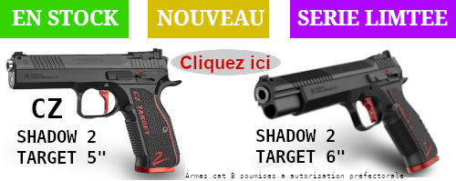 CZ SHADOW2 TARGET EN STOCK