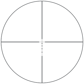 Lunette de Tir Bushnell AR Optics 1-4x24 - RET DZ 223 - SPF