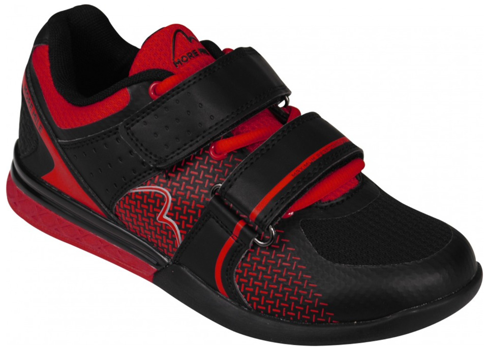 Chaussures More Mile Super Lift 3  semelle lisse - Rouge - Cliquer pour agrandir