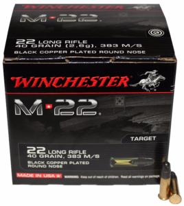                Munitions Winchester 22 LR M 22