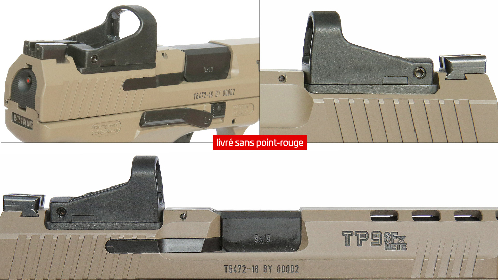 Pistolet CANIK TP-9 SFX METE FDE - Cliquer pour agrandir