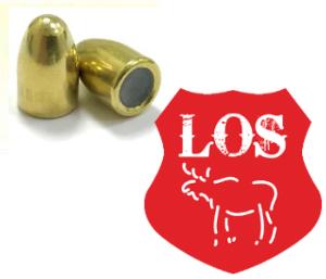 Balles LOS     9 mm -  124 gr RN - FMJ