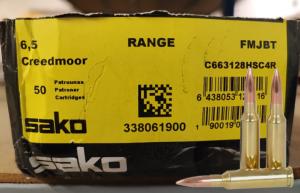 Munitions SAK0 6.5 Creedmoor 144 gn - BOITE DE 50 CARTOUCHES - PROMOTION