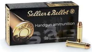 Munitions Sellier Bellot 357 Mag FMJ Chemisées bout plat