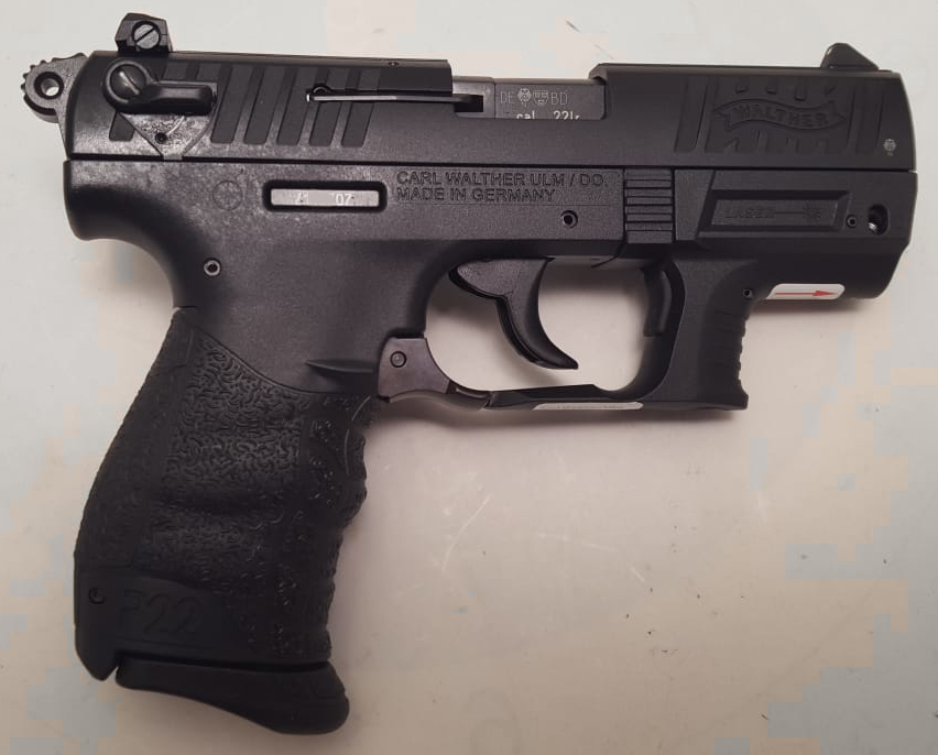 Pistolet WALTHER P22 Q IL Noir 