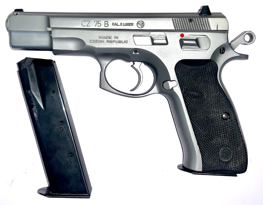 Pistolet CZ 75 Inox (arme occasion)