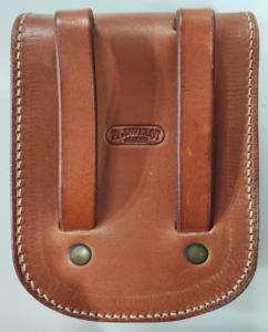 Pochette en cuir Javelot faite par La Sellerie du Thymerais - PROMOTION