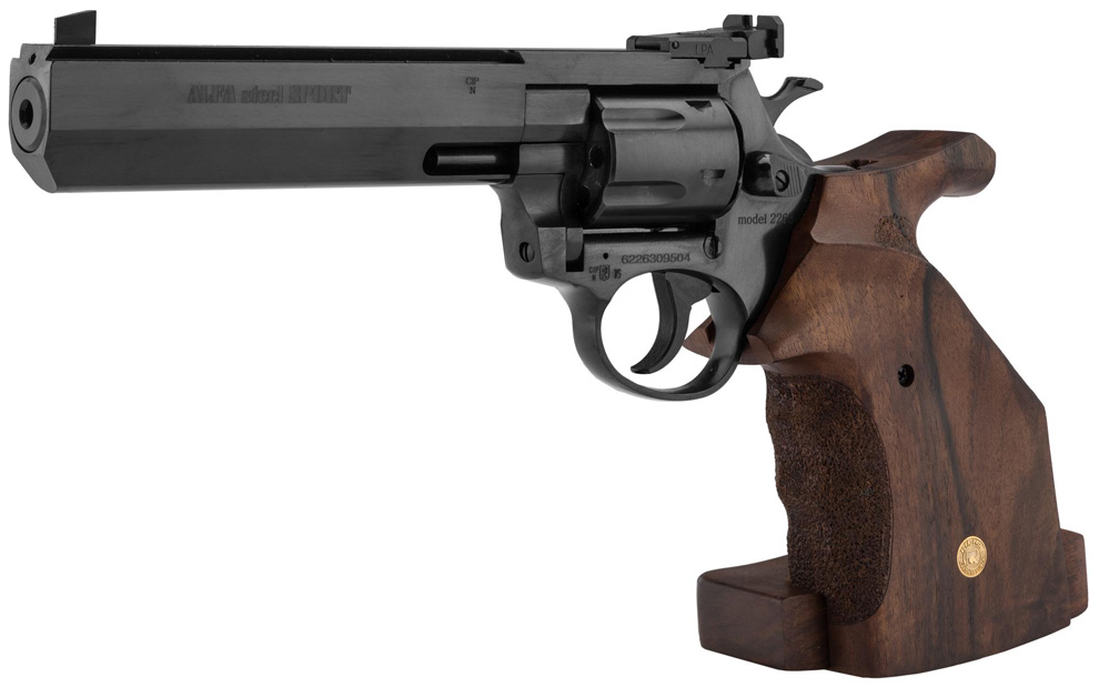 Revolver Alfa Proj SPORT 22 LR 6'' bronzé - Cliquer pour agrandir