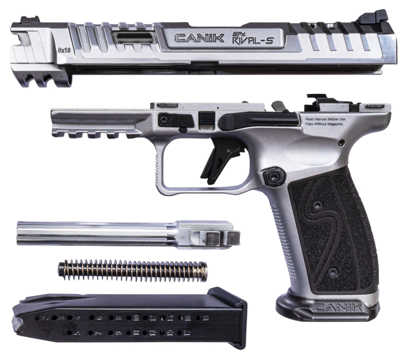 Pistolet CANIK TP-9 SFX RIVAL S Chrome 