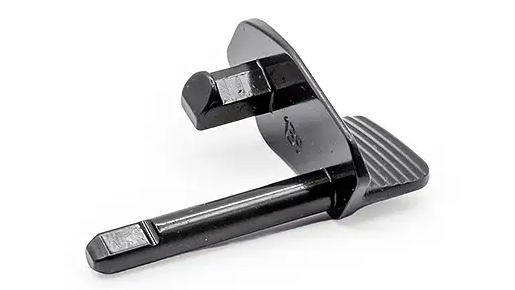Arr�toir de culasse EEMANN TECH avec repose-pouce pour CZ Shadow 2 - Position abaiss&eacute;e