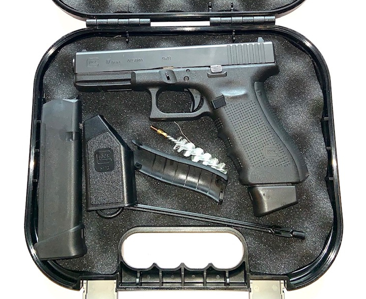 Pistolet Glock 17 Gen 4 Noir (arme occasion) - Cliquer pour agrandir