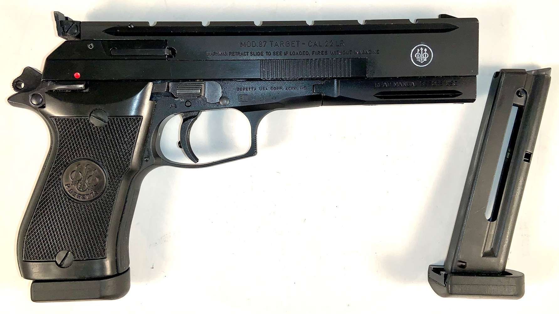Pistolet BERETTA 87 Target (arme occasion, Très Bon Etat)