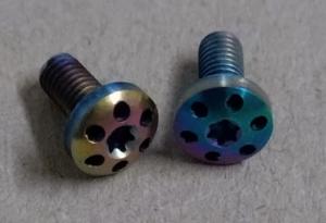                    Vis de Plaquettes à têtes Bombées Torx pour pistolets CZ - Irisées