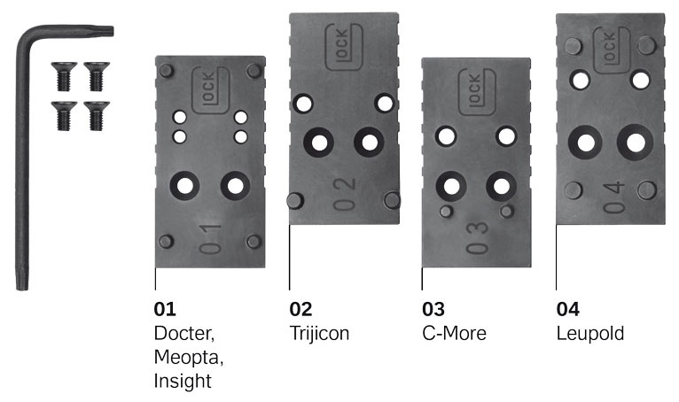 Pistolet GLOCK 34 Gen 4 MOS (composants) - Cliquer pour agrandir