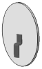 Gong steel challenge en acier Hardox 500 - Metal Shooter (frais de port non inclus)