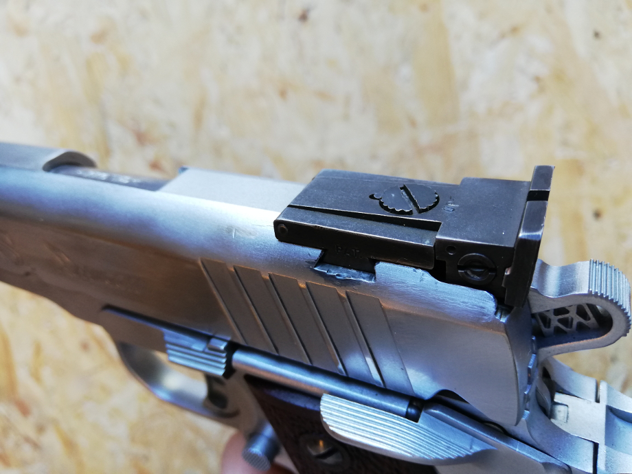 Pistolet SPS Falcon Chromé (Arme occasion) - Cliquer pour agrandir