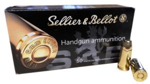 Munitions Sellier Bellot 9x19 FMJ Subsoniques 140 gr