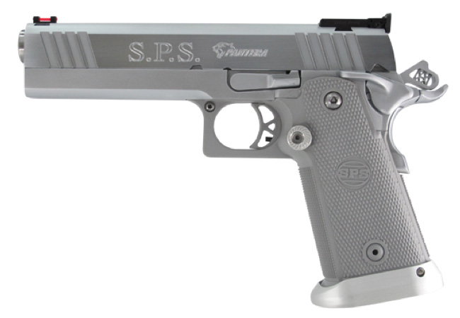 Poignées et Magwell Alu SPS Gris Clair - Cliquer pour agrandir