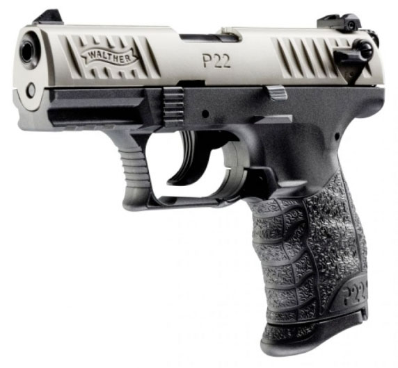 Pistolet WALTHER P22Q Bicolore - Cliquer pour agrandir Pistolet WALTHER P22Q Bicolore - Cliquer pour agrandir