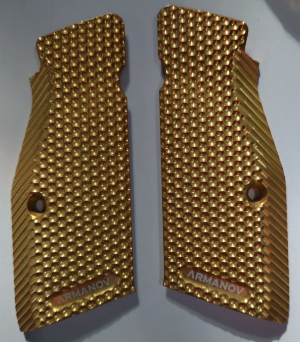  Plaquettes Armanov Spidergo II pour cz 75, shadow2, sp01 shadow 