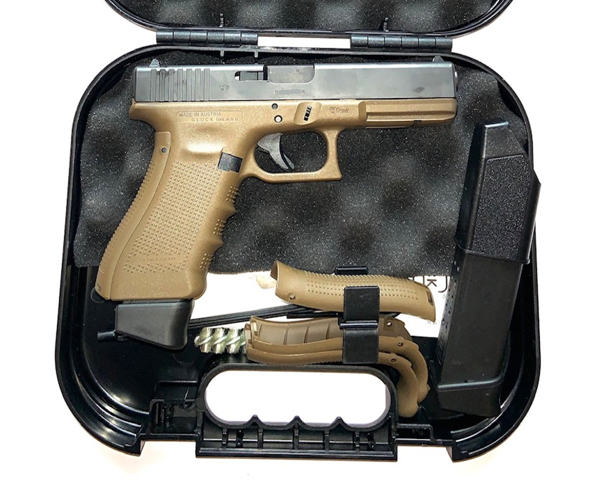 Pistolet Glock 17 Gen 4 FDE (arme occasion) - Cliquer pour agrandir