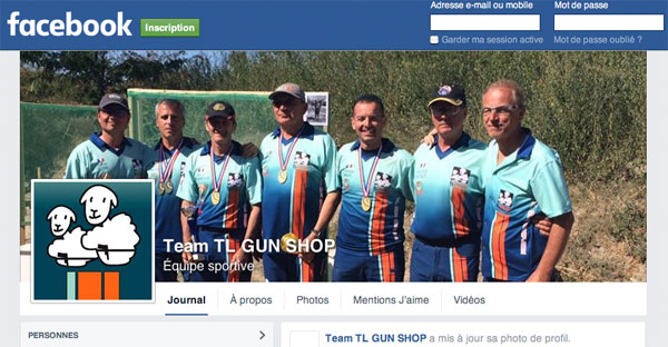 TEAM TL GUN SHOP FACEBOOK - Cliquer pour accéder  la Page Facebook