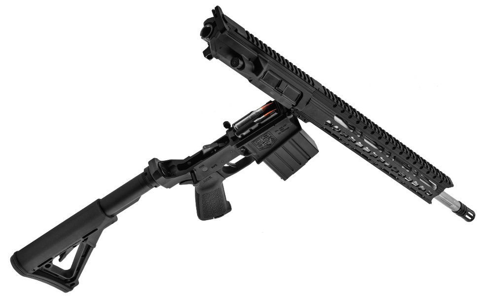 Carabine DIAMOND BACK DB10 Noir Canon 18 Pouces Rail Keymod Cal.308 - Cliquer pour agrandir