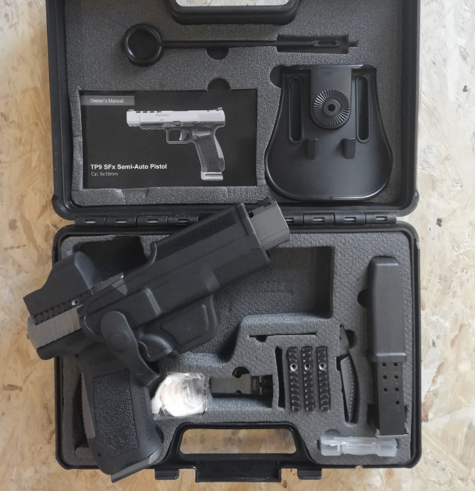 Pistolet CANIK TP9 SFX (arme occasion) - Cliquer pour agrandir
