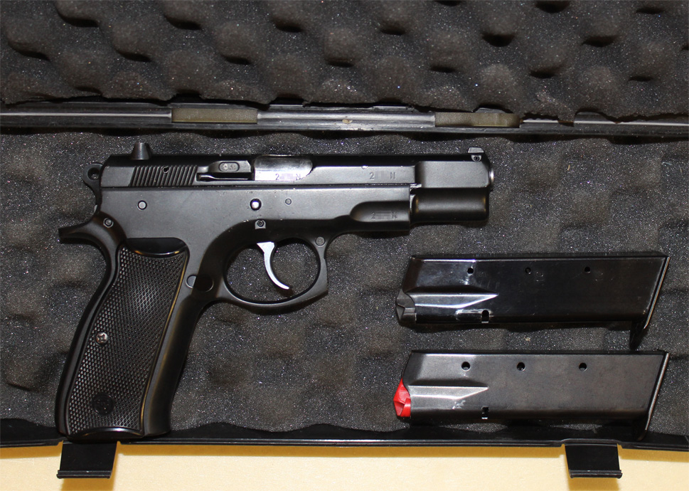 Pistolet CZ 75 B (arme occasion) - Cliquer pour agrandir