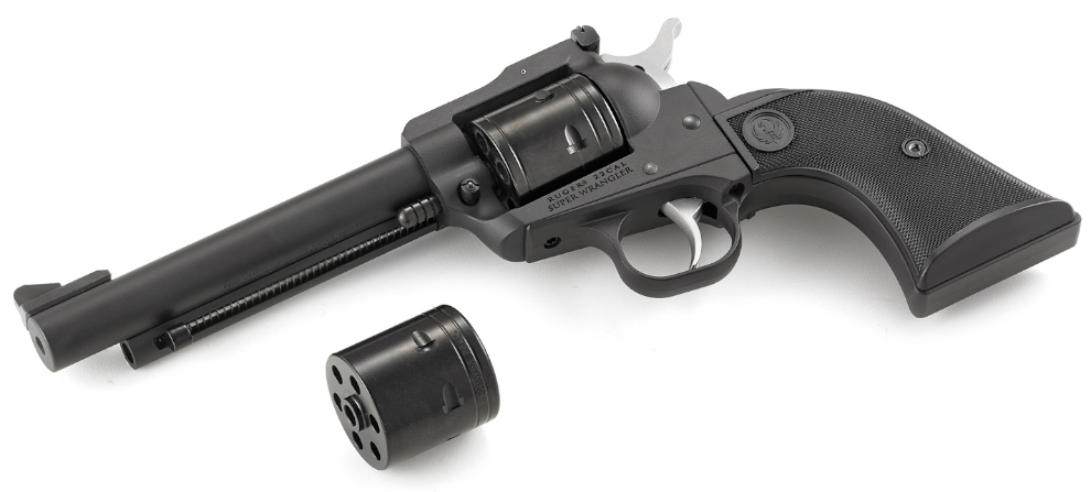 Revolver RUGER SUPER WRANGLER 22 LR Black Cerakote - Modle 2032