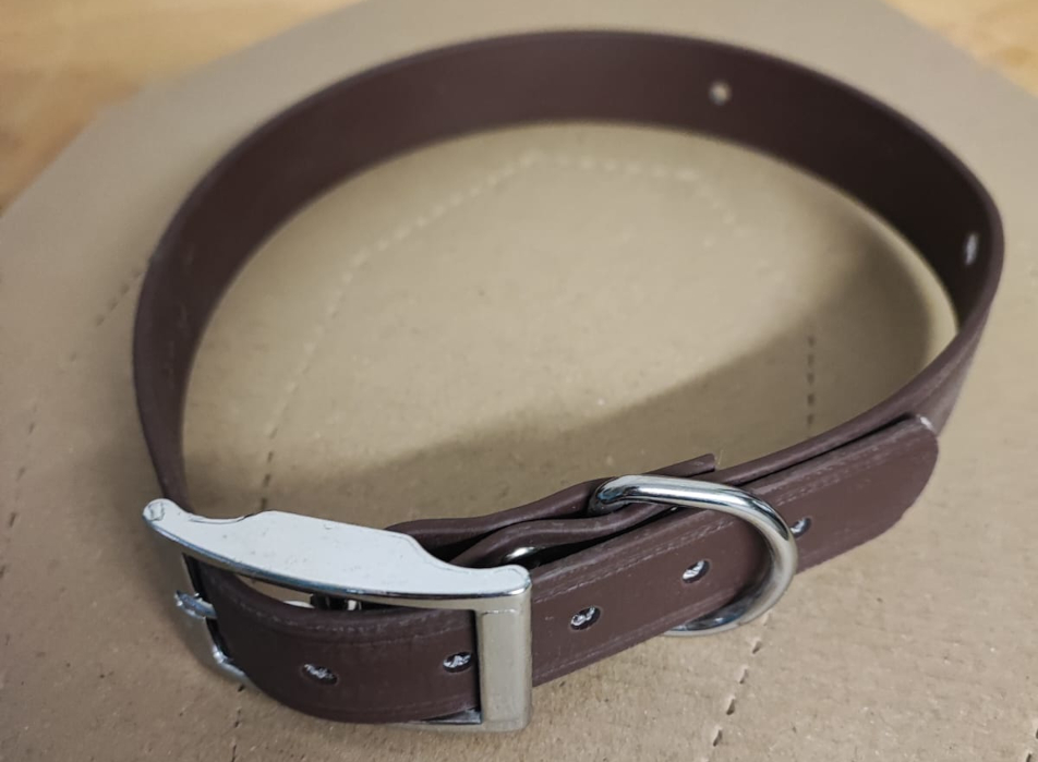 Collier pour chiens ASTRO - Marron mat