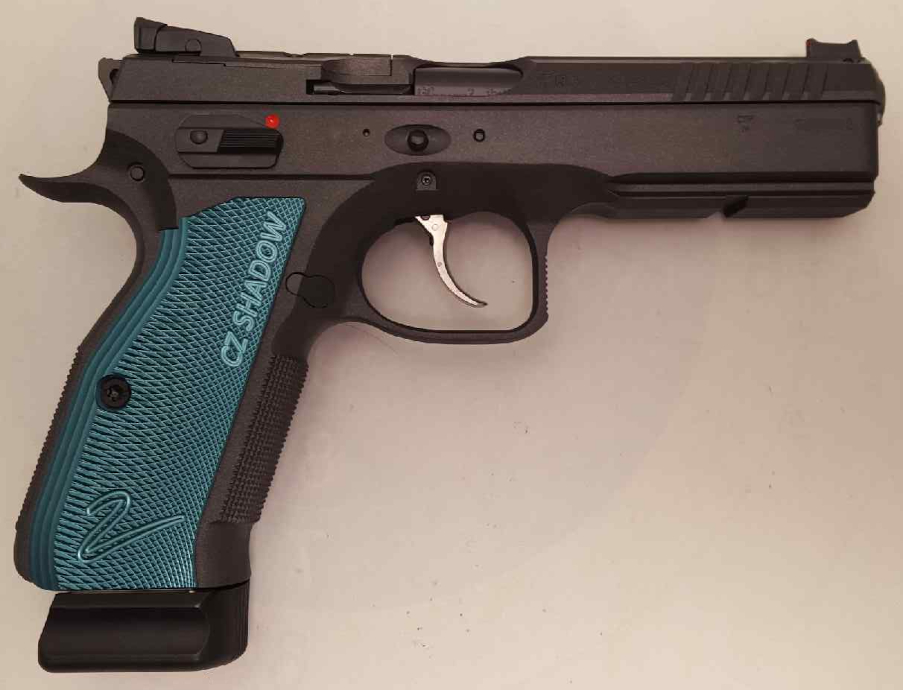 Pistolet CZ 75 SHADOW 2 OR (Optics Ready) finition Cobalt Cerakote 