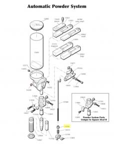 Rondelle Delrin Shoulder Washer pour système doseuse automatique RL 550B - Dillon Precision 