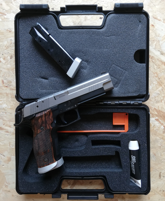 Pistolet SIG SAUER P226 X-FIVE Carcasse Alu (arme occasion)- Cliquer pour agrandir