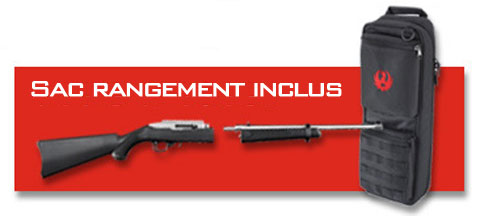 Sac Rangement Carabine RUGER 10/22 Takedown Noire - Cliquer pour agrandir