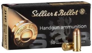 Munitions Sellier Bellot 9X19 mm JHP 115 gr