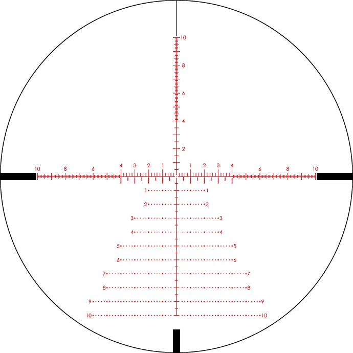 Lunette de tir VORTEX Razor Gen II 4.5-27x56 EBR-7C MRAD - Cliquer pour agrandir