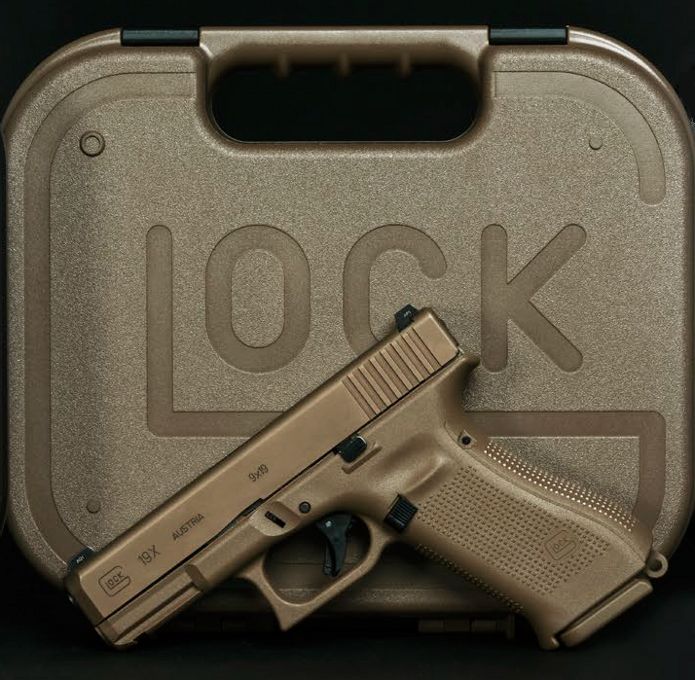 Pistolet Glock 19X et sa mallette - Cliquer pour agrandir