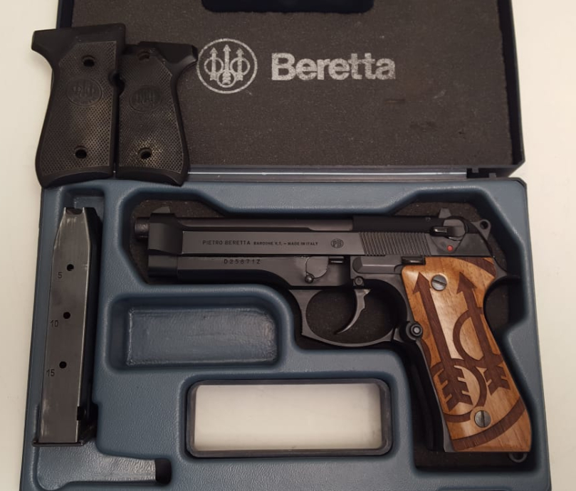 Pistolet Beretta 92 F (arme occasion, bon état)