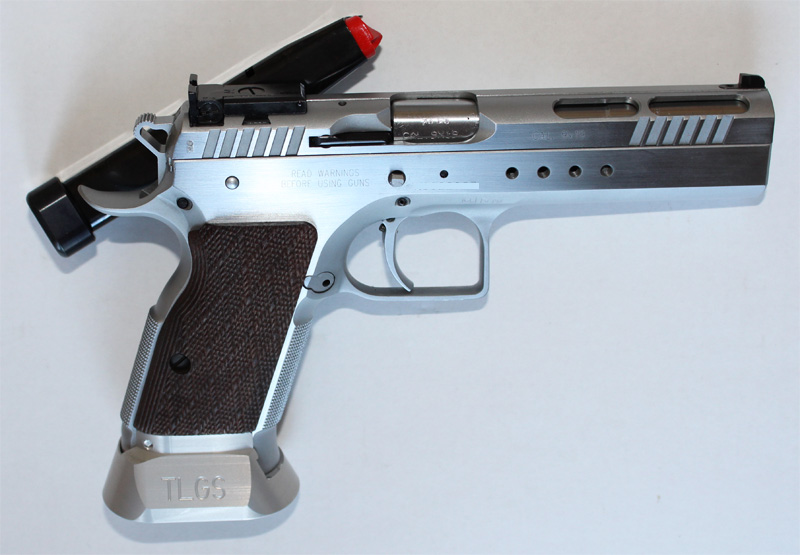 Magwell TLGS pour Tanfoglio - Cliquer pour agrandir